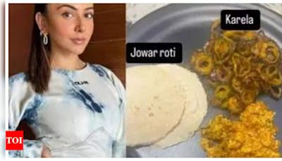 Rakul Preet dishes out health goals with 'jowar roti, karela & tofu' lunch on 'De De Pyaar De 2' set | Hindi Movie News - Times of India