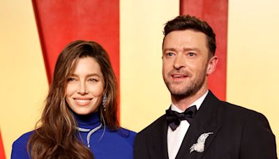 Jessica Biel attends husband Justin Timberlake’s concert after singer’s DWI arrest