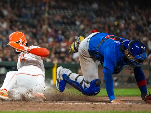 Cubs fall 5-1 after Giants' Matt Chapman drives 2 runs, 6 pitchers combine for 4 hitter