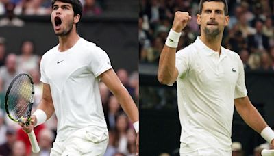Sigue en directo la final de Wimbledon: Alcaraz - Djokovic