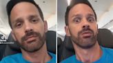 Bizarre noises take over American Airlines flight intercom
