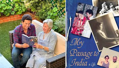 Sachin Tendulkar lauds mother-in-law Annabel Mehta’s memoir, ‘My Passage to India’