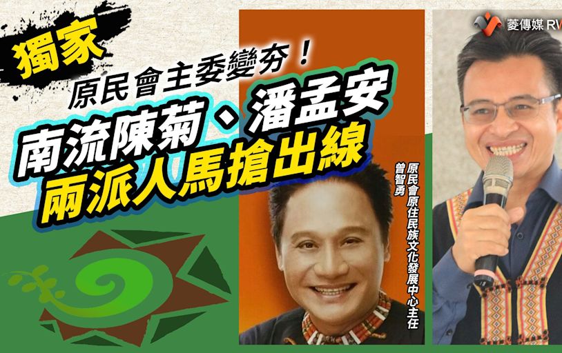 獨家／原民會主委一職引發新潮流內部競爭 陳菊、潘孟安人馬搶出線