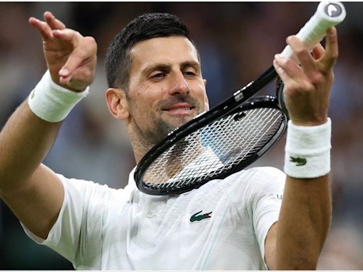 Why Novak Djokovic plays his racket like a violin after winning at Wimbledon