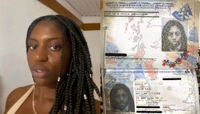 Woman forced to pay £1,200 for a new flight after being denied due to passport 'damage'