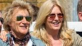 Rod Stewart shows off new look as he and Penny Lancaster steal show