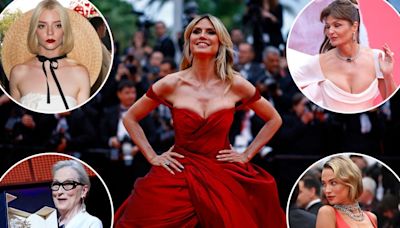 Anya Taylor-Joy, Heidi Klum, Helena Christensen and more make glamorous arrivals at the 2024 Cannes Film Festival opening ceremony: photos