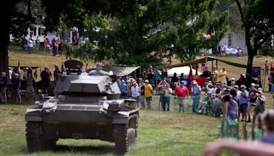 A special day of remembrance at military salute at Patton Homestead - The Boston Globe