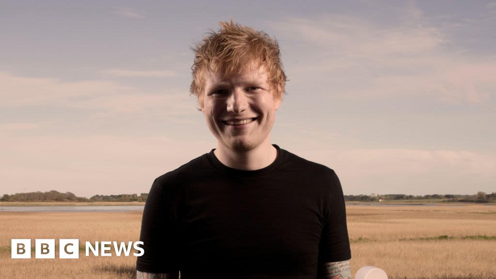 Ed Sheeran beats Taylor Swift to be named UK's most played artist