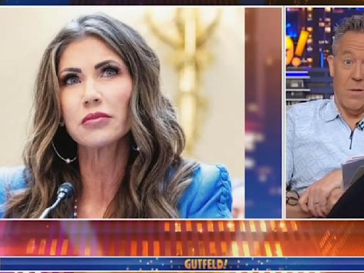 Greg Gutfeld Ruthlessly Roasts Kristi Noem with Mock Interview After She Cancels Amid Disastrous Book Tour