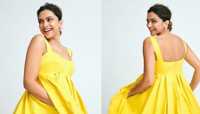 Mom-To-Be Deepika Padukone's Yellow 'Baby Bump' Dress Sold For Rs 34,000, Proceeds To Go To Charity - News18