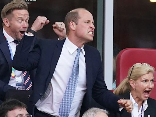 Prince William WILL fly to Berlin to cheer on England in Euros final