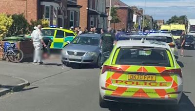 Eight stabbed and man held in 'major incident'