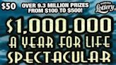 Two Florida residents claim $1 million prizes from state's cash-for-life scratch-off game