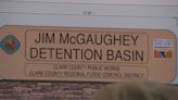 Clark County breaks ground on new detention basin in east Las Vegas