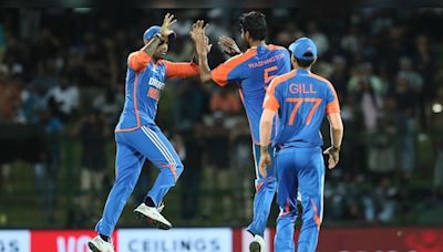 India beat Sri-Lanka in a thrilling super over and win series 3-0 - CNBC TV18