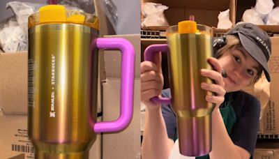 Starbucks x Stanley summer tumbler has fans conflicted over its “funky” style - Dexerto