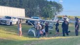 Aircraft lands along I-77 in Fairfield County, officials say