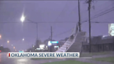 Tornado causes extensive damage to Oklahoma town and 1 death as powerful storms hit central US