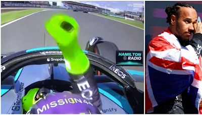 Lewis Hamilton's team radio after finally winning a Grand Prix again was truly emotional