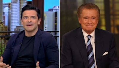 Mark Consuelos says woman recently mistook him for Regis Philbin, who died in 2020: 'You're Regis!'
