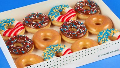 Krispy Kreme has $1 doughnuts in honor of Team USA at the Olympics