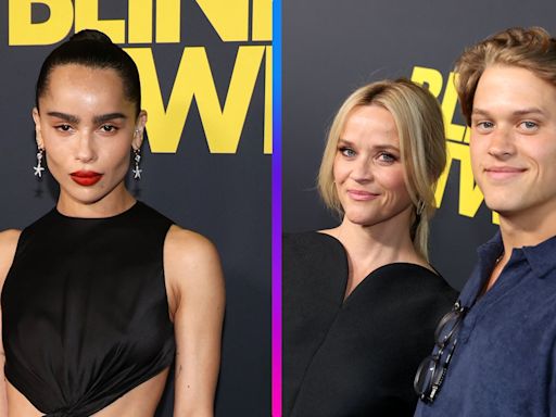 Reese Witherspoon Brings Son to Zoë Kravitz's 'Blink Twice' Premiere