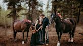 B.C. artist arranges maternity photoshoot for her pregnant horses