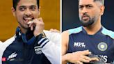 Paris Olympics star Swapnil Kusale and MS Dhoni share a Railway TTE link