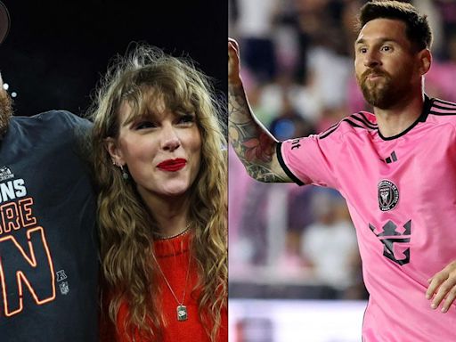 VIDEO: Travis Kelce compara a Lionel Messi con Michael Jordan