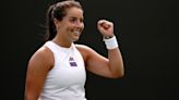 Jodie Burrage takes centre stage as Wimbledon plays catch-up on day three