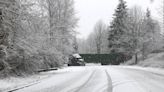 Morning snow covered roads in Whatcom. Some schools closed, others delayed