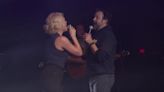 Ted Lasso stars Hannah Waddingham and Jason Sudeikis serenade each other at charity fundraiser