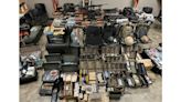 Guns, gun-making machinery and ammunition seized in Beaumont raid