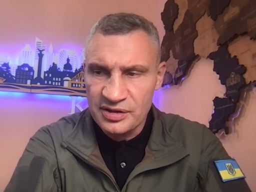 Kyiv mayor Vitali Klitschko issues plea for air defences after ‘very painful’ Russian attack on hospitals