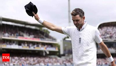 'Playing for England is the best job in the world': James Anderson signs off in style | Cricket News - Times of India
