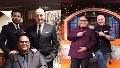 Anupam Kher misses his dear friend Satish Kaushik; shares emotional video ft their best moments along with Anil Kapoor