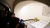 Public now can see Benedict's tomb at St. Peter's Basilica