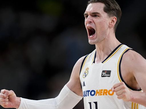 El alero Mario Hezonja seguirá en Madrid: "Continuaré en mi casa, el Real Madrid, durante mucho tiempo"