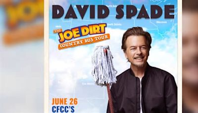 David Spade to bring ‘Joe Dirt Country Bus Tour’ to Wilson Center