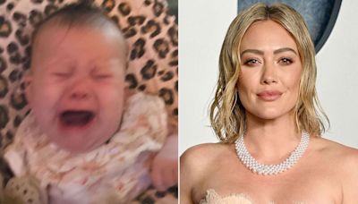 Hilary Duff’s Husband Matthew Koma Posts Hilarious Photo of Their Baby Crying While She’s Away: ‘Got This ...