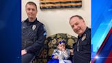 How cute! Baby Miss Virginia visits local law enforcement to share special note