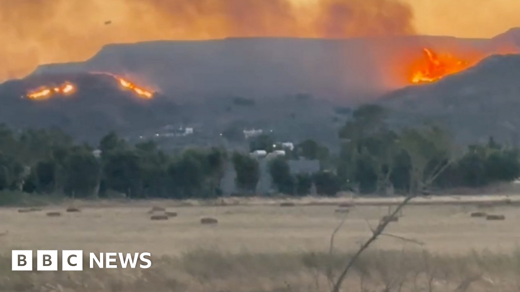 Lancashire holidaymaker evacuated as 'scary' Kos wild fires rage