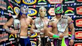 Neón, Star Jr. y Máscara Dorada, nuevos campeones Mundiales de Tríos del CMLL