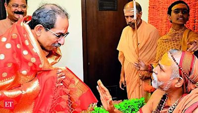 Thackeray was betrayed, it was wrong to break Shiv Sena: Jyotirmath Shankaracharya - The Economic Times