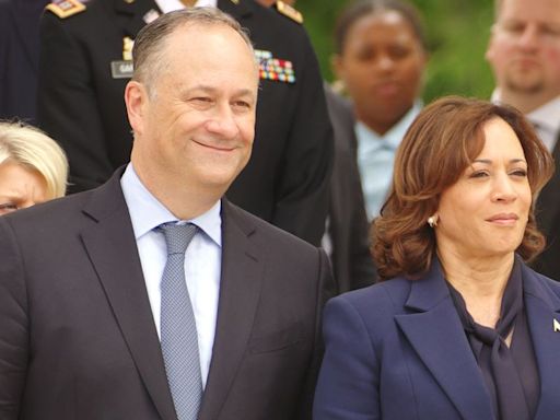 Kamala Harris's husband learned about Biden dropping out while with his gay friends