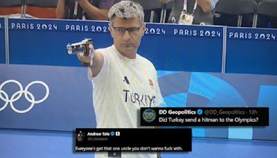 ‘Did Turkey Send A Hitman?’ Silver-Medalist 51 Y/O Shooter Yusuf Dikec’s Gearless Swagger Breaks The Internet