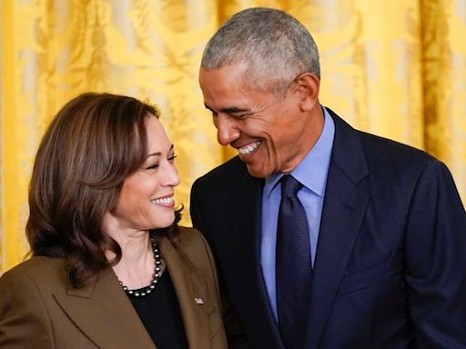 Barack and Michelle Obama endorse Kamala Harris