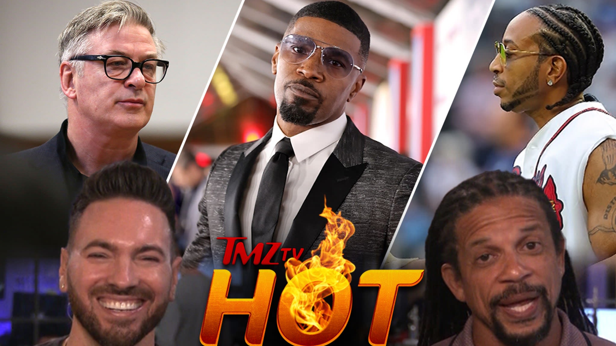 TMZ TV Hot Takes: Alec Baldwin 'Rust' Lawsuit, Jamie Foxx, Ludacris