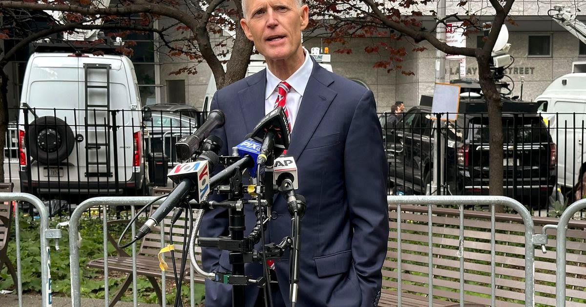 Florida Sen. Rick Scott, a close Trump ally, joins race to succeed Mitch McConnell as GOP leader